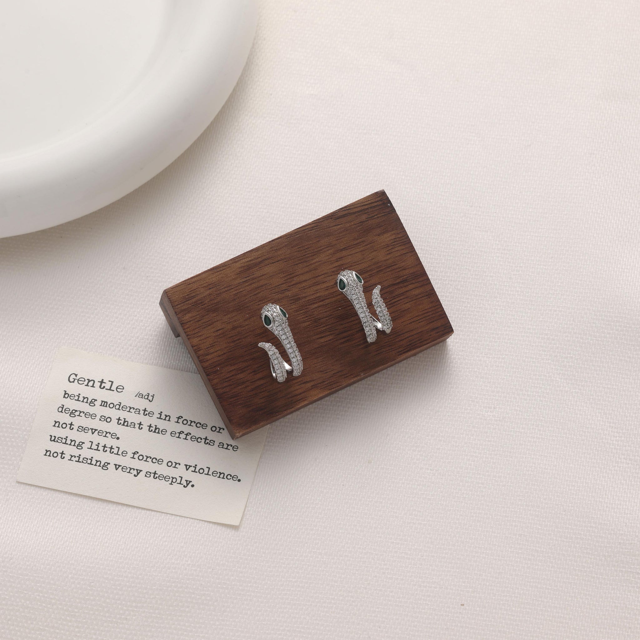 Zirconia Earrings1044