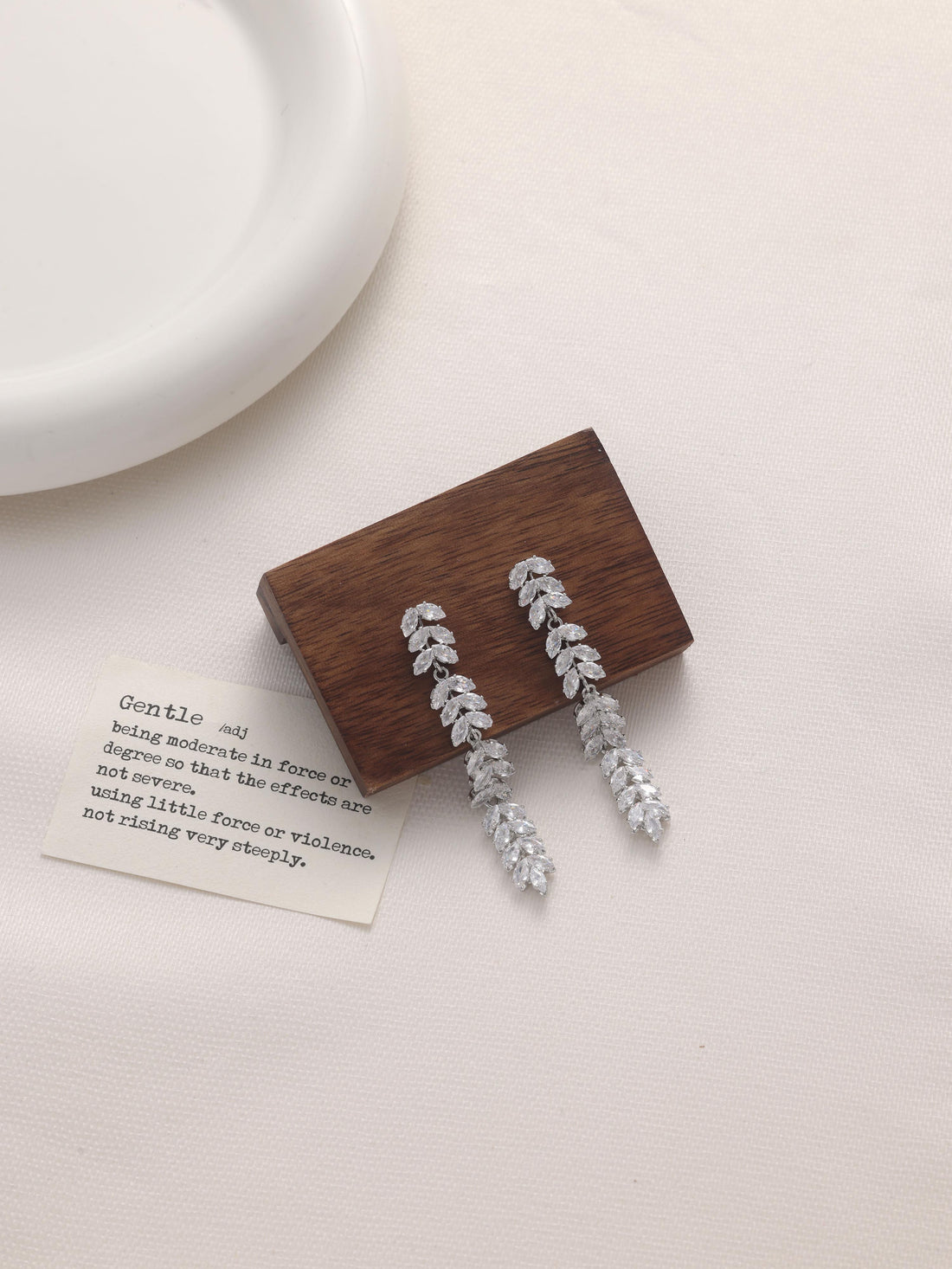 Zirconia Earrings1007