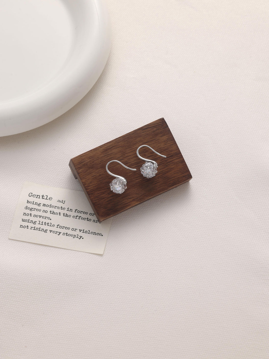 Zirconia Earrings1021