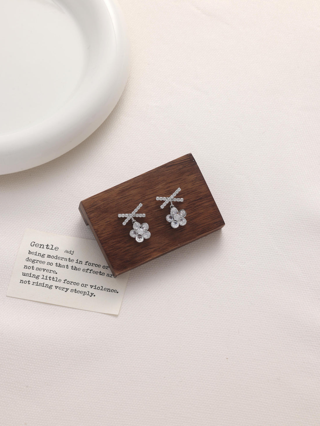 Zirconia Earrings1014