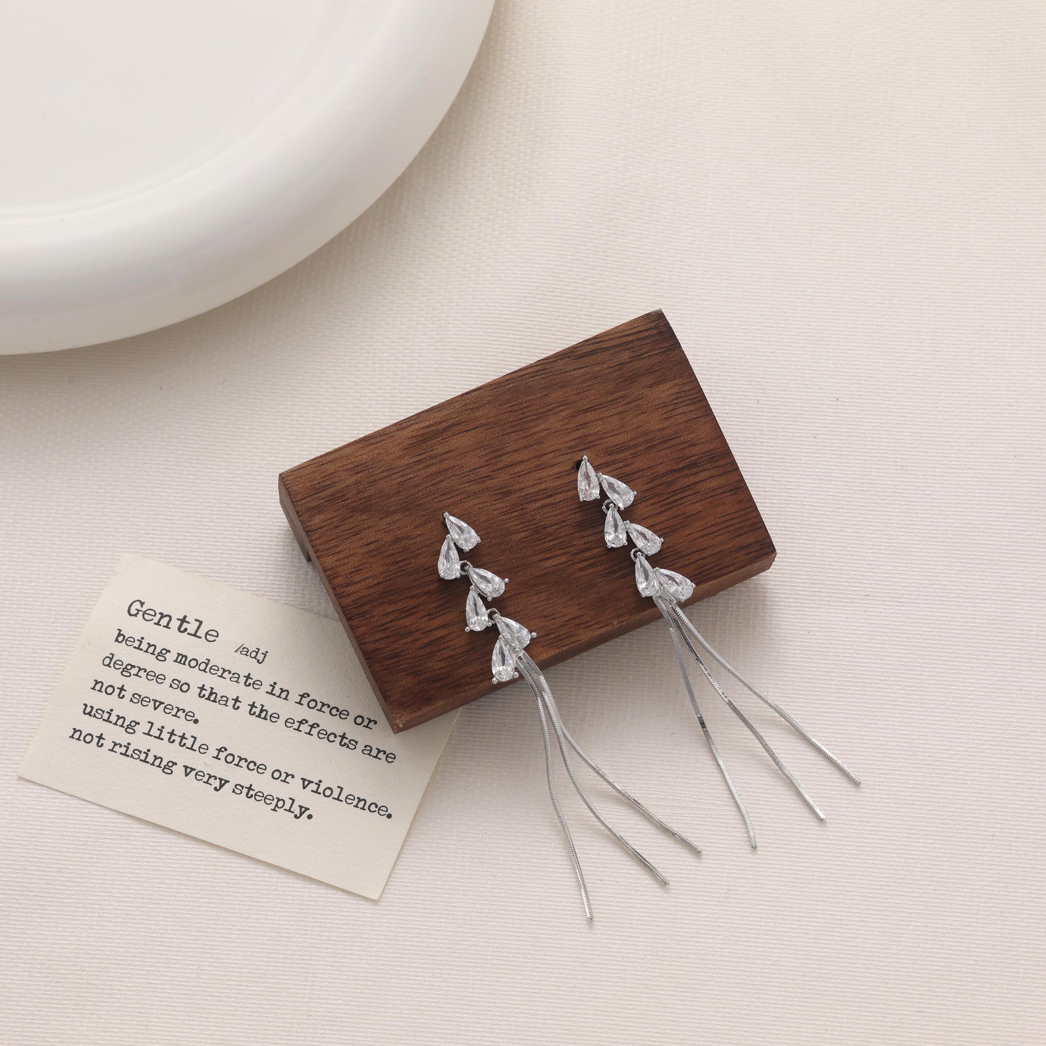 Zirconia Earrings1056