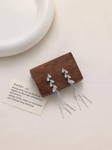 Zirconia Earrings1056