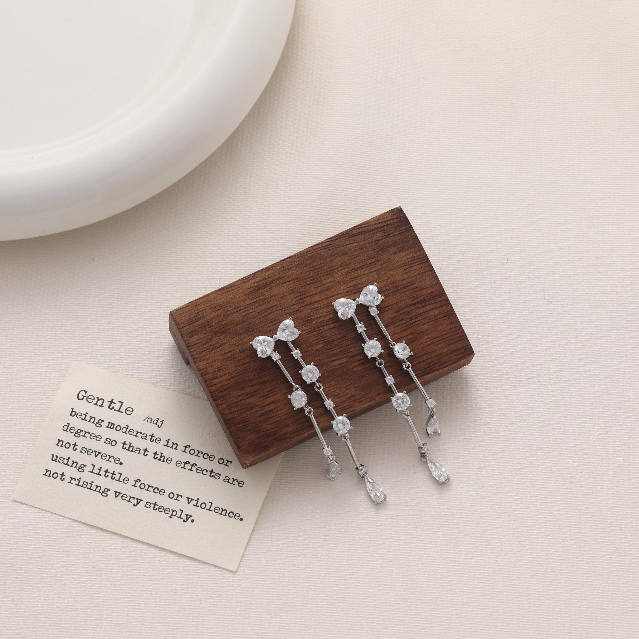 Zirconia Earrings1049