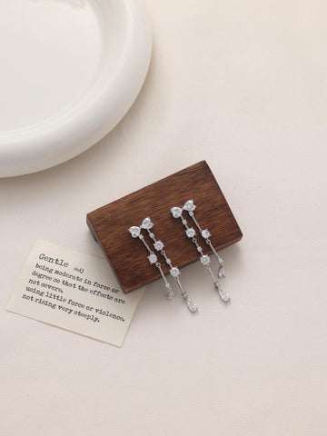 Zirconia Earrings1049