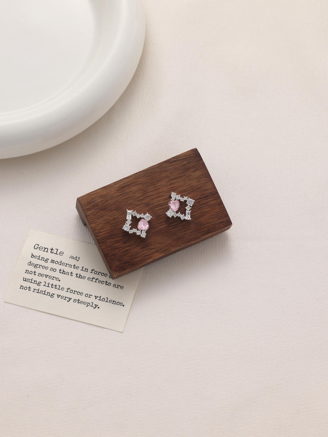 Zirconia Earrings1066