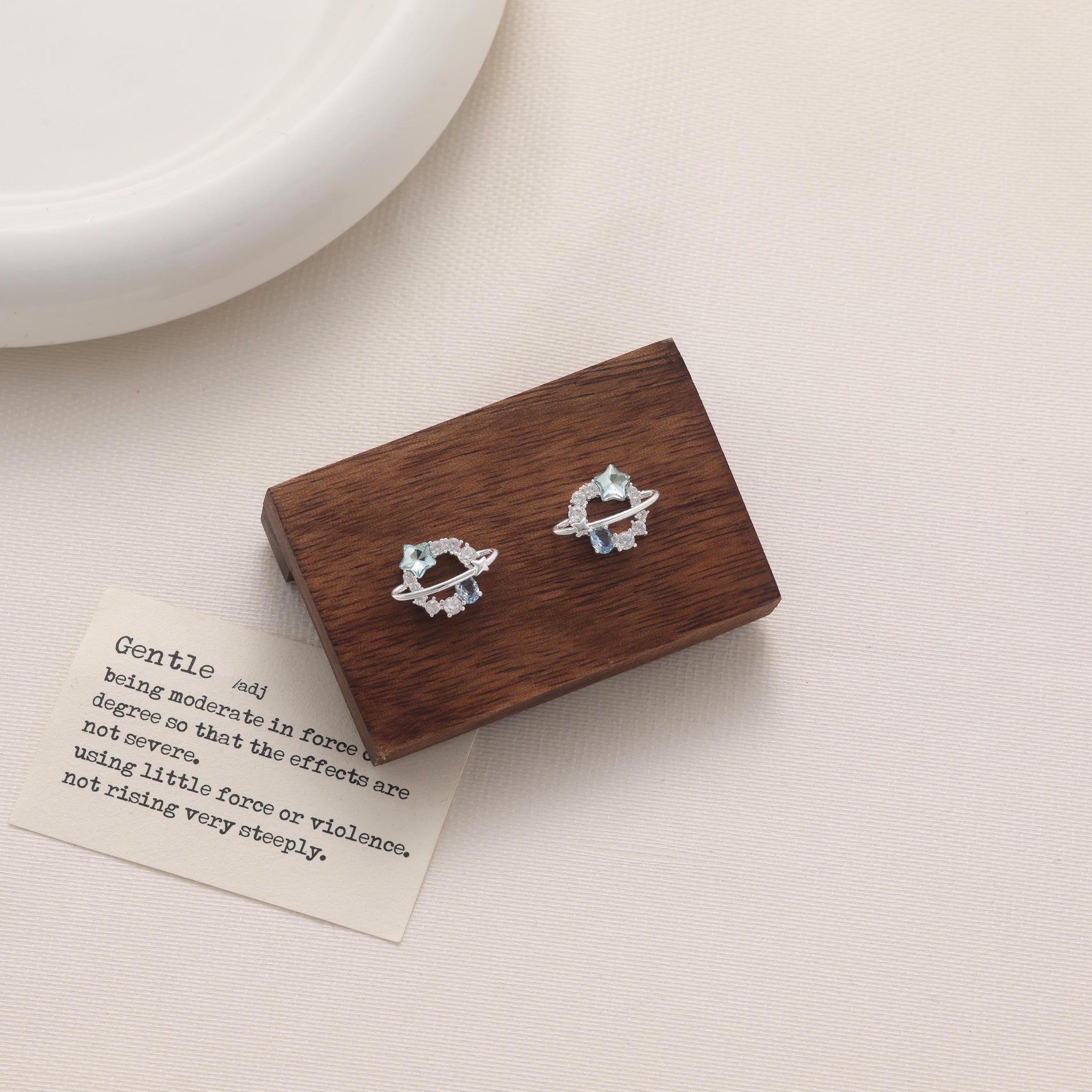 Zirconia Earrings1068