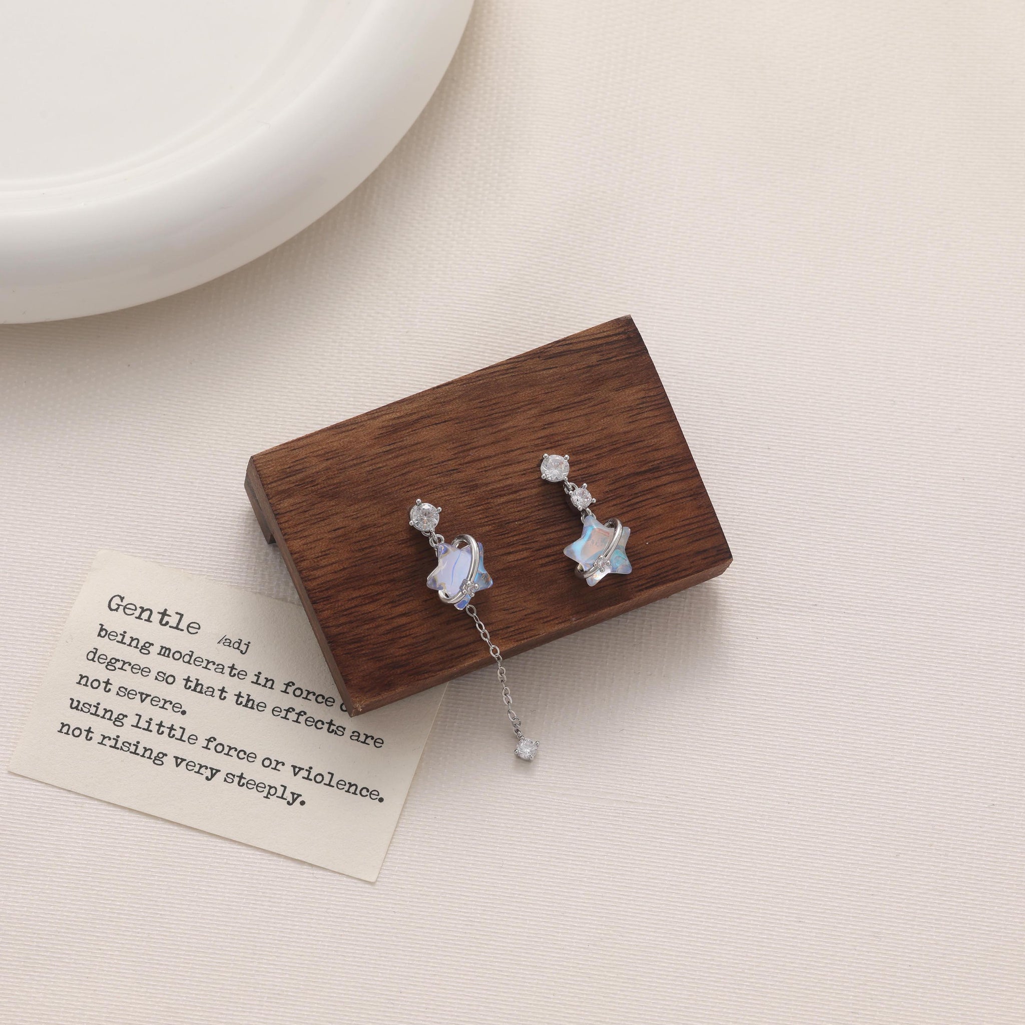 Zirconia Earrings1055