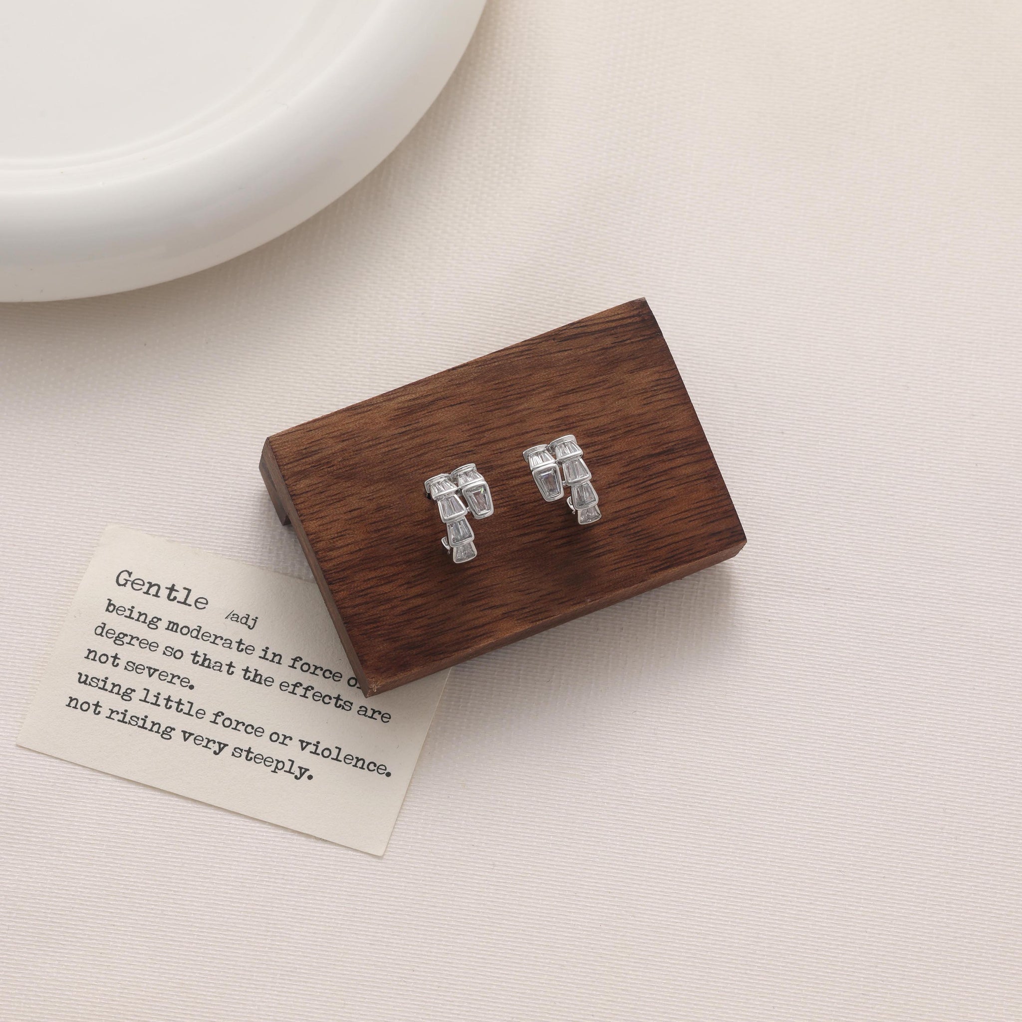 Zirconia Earrings1034