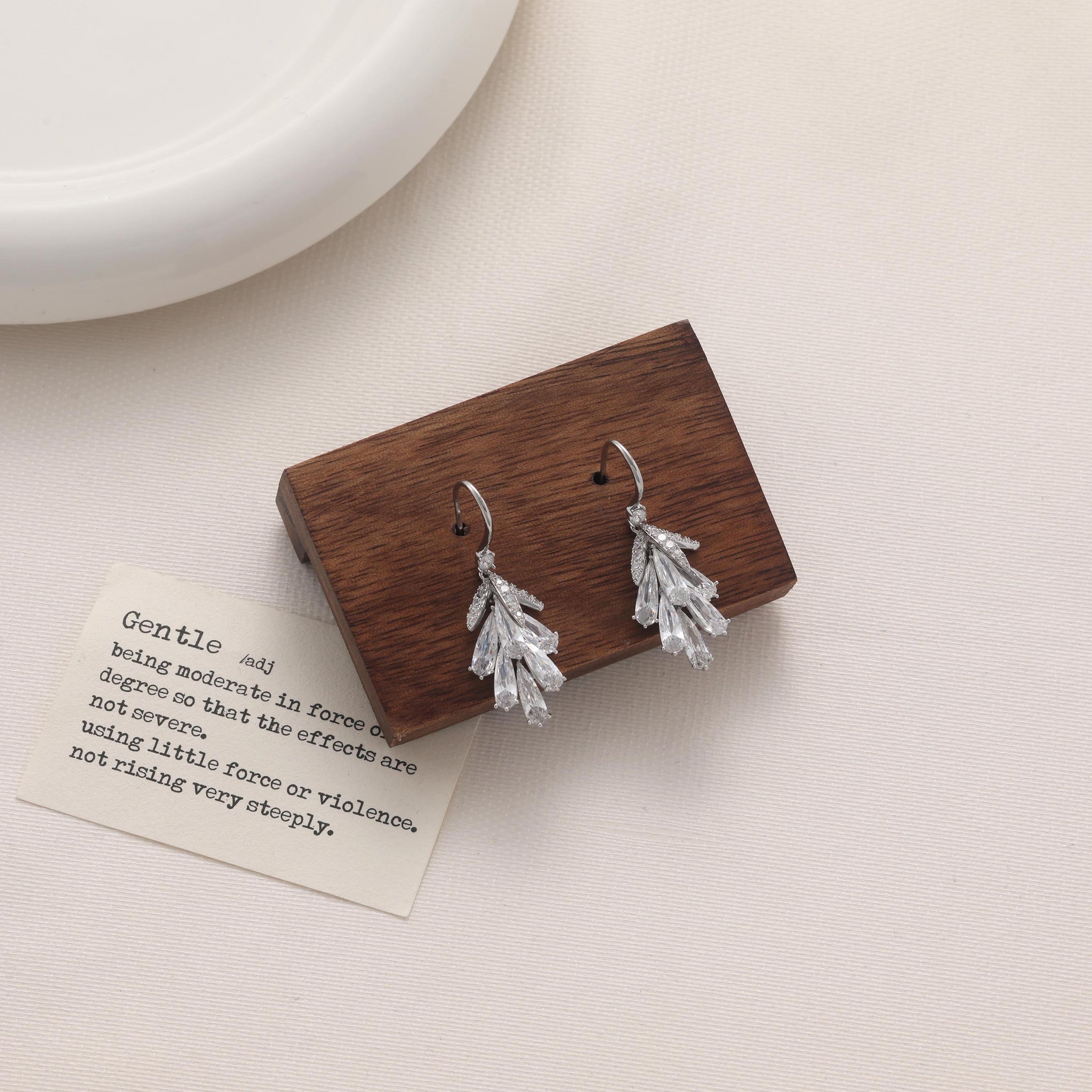 Zirconia Earrings1054