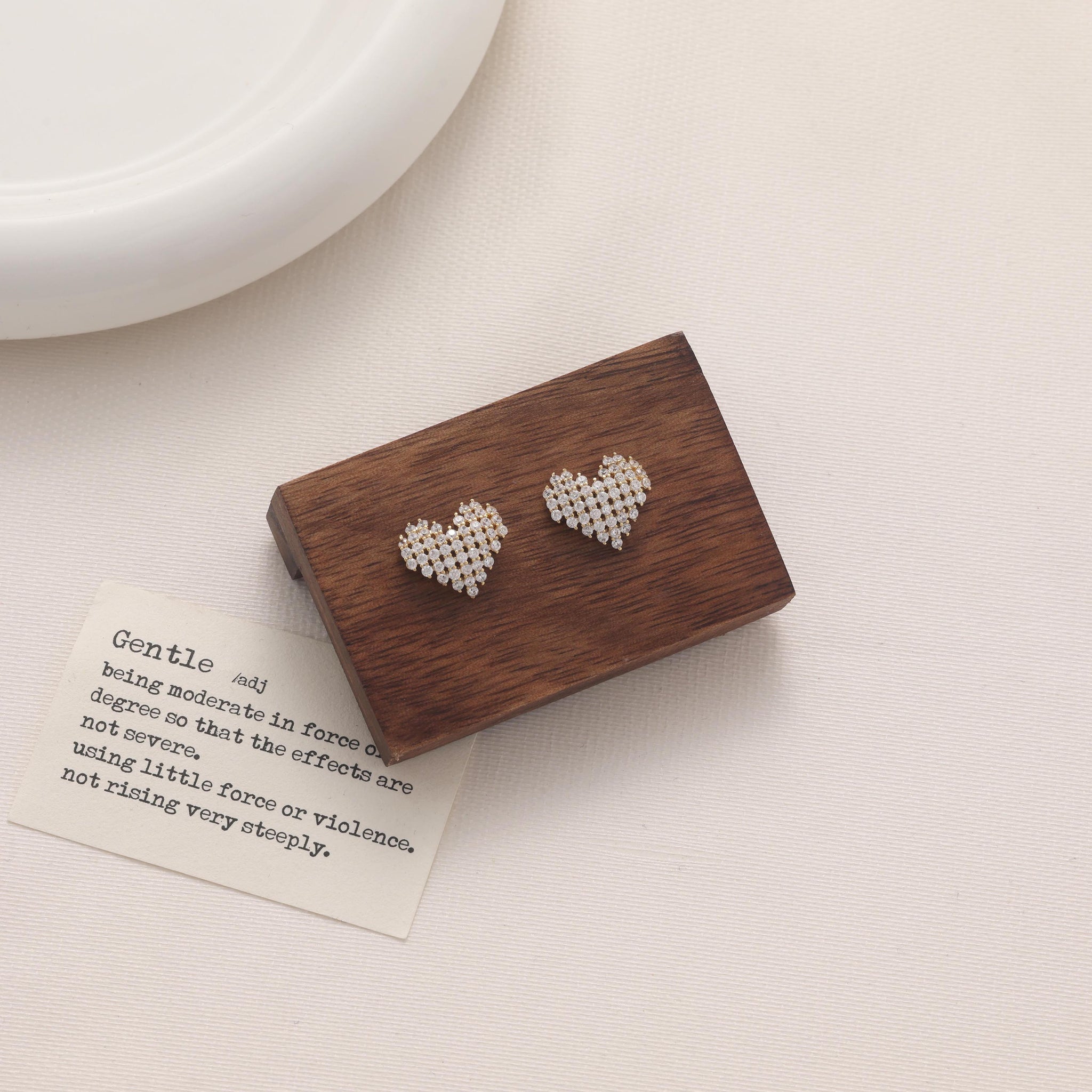 Zirconia Earrings1027