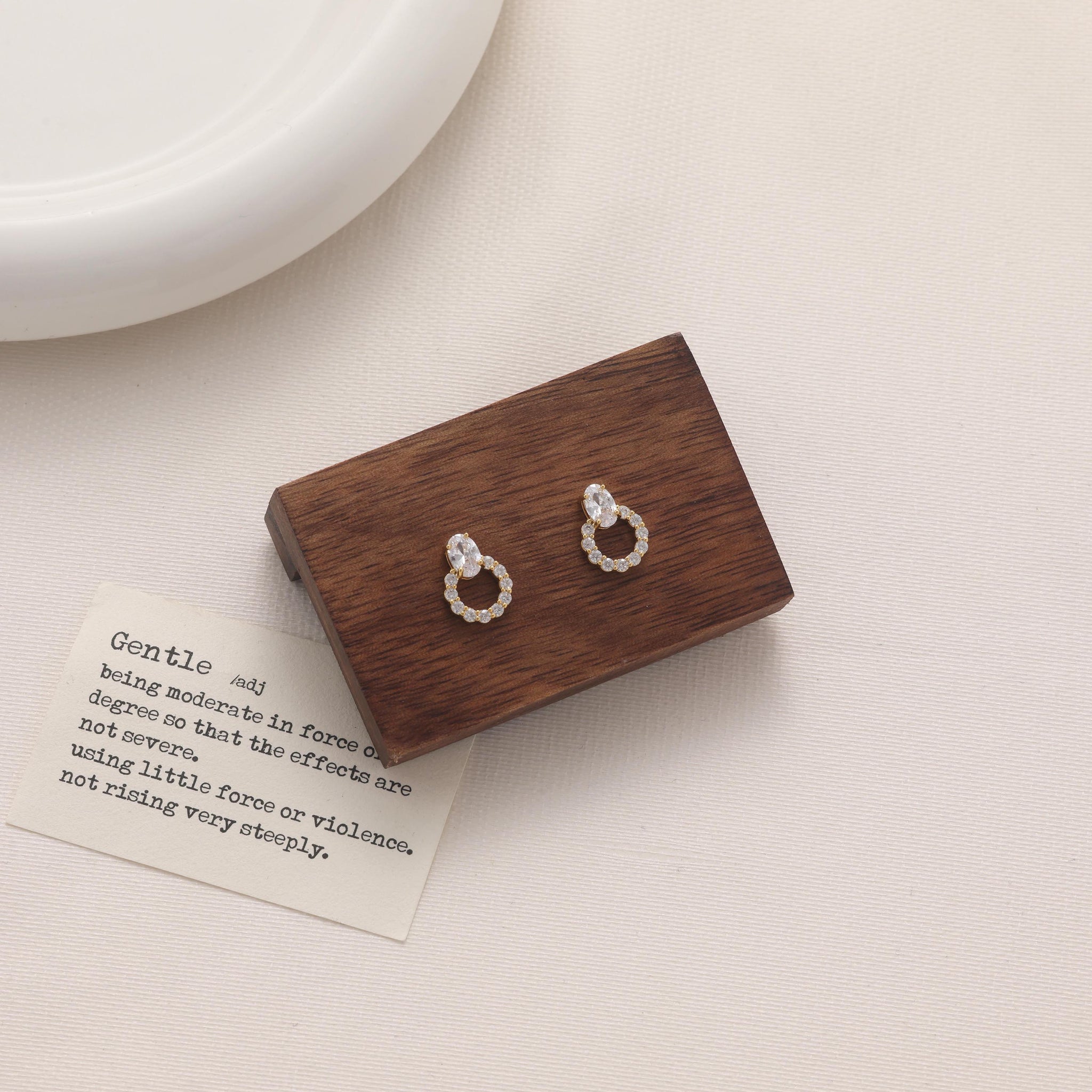 Zirconia Earrings1019