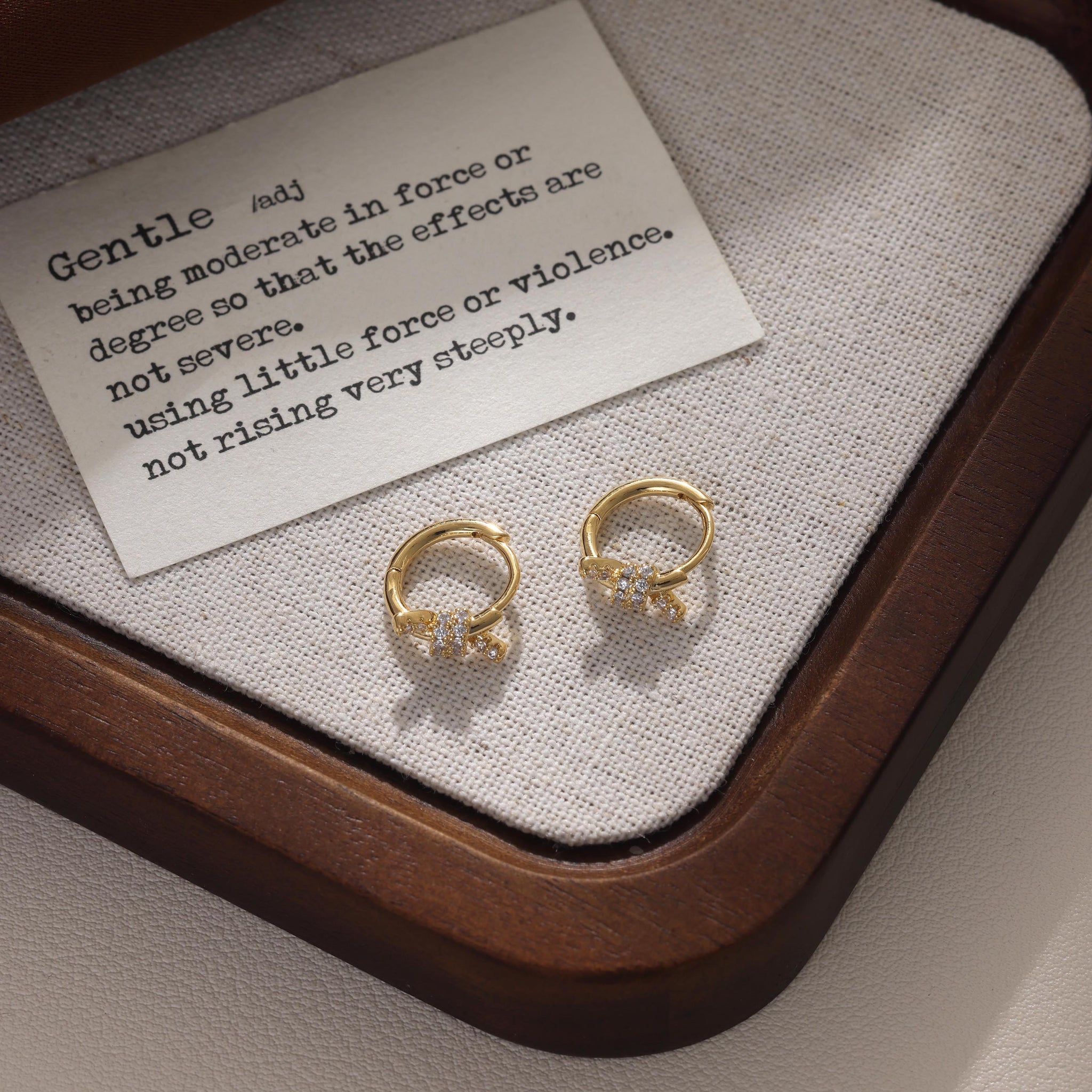 Zirconia Earrings1046