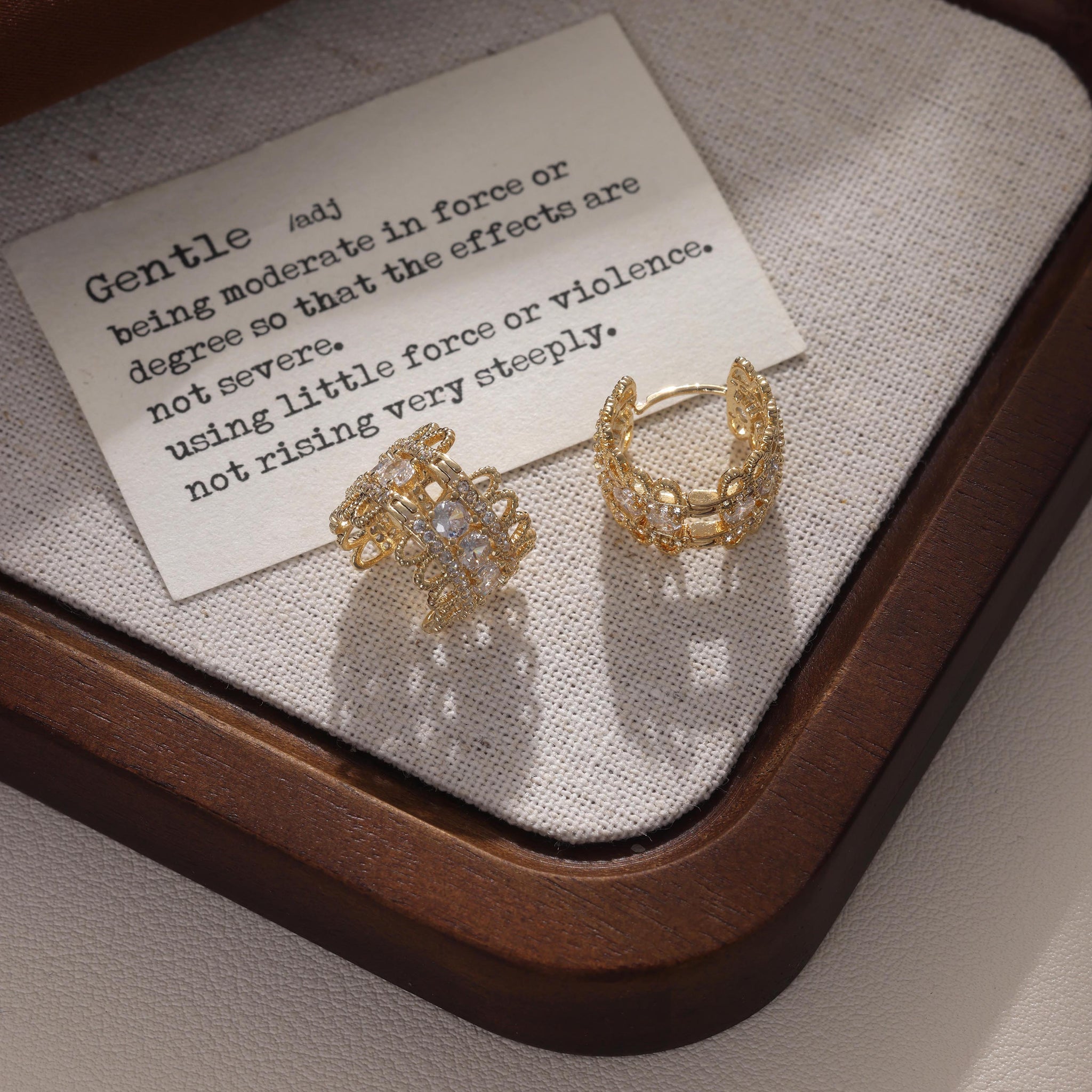 Zirconia Earrings1045