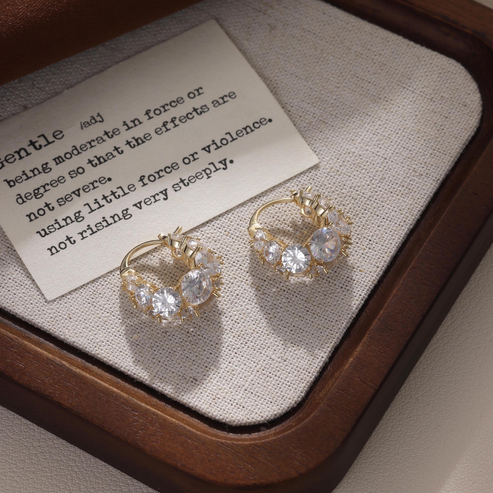 Zirconia Earrings1043