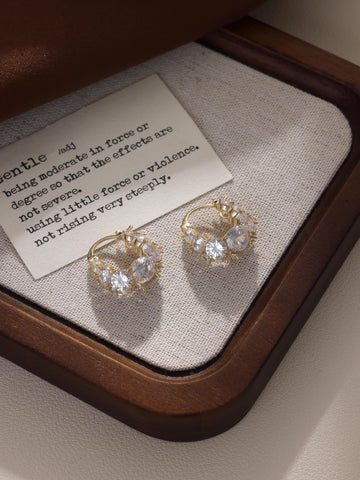 Zirconia Earrings1043