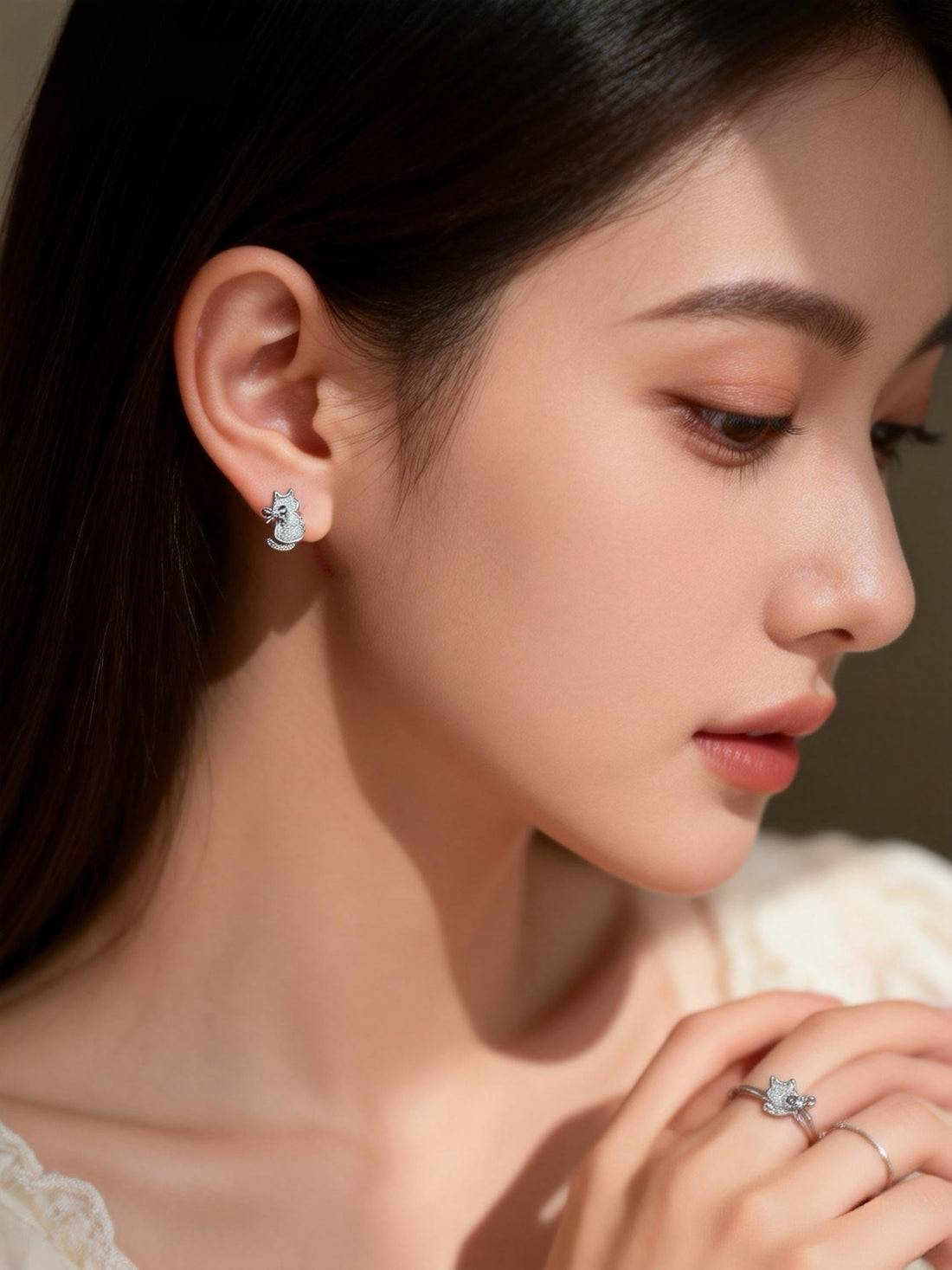 Zirconia Earrings1078