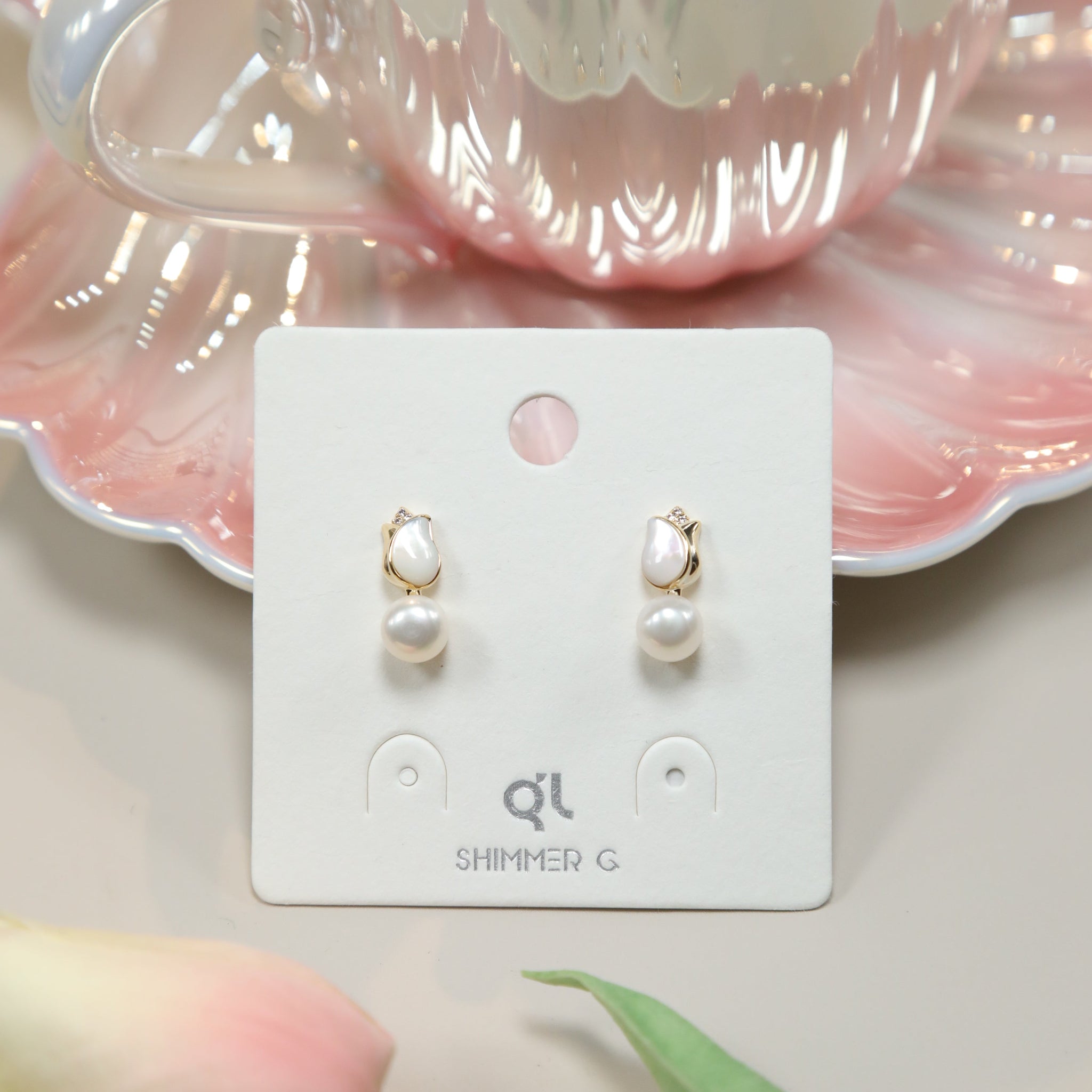 Natural Earrings1006