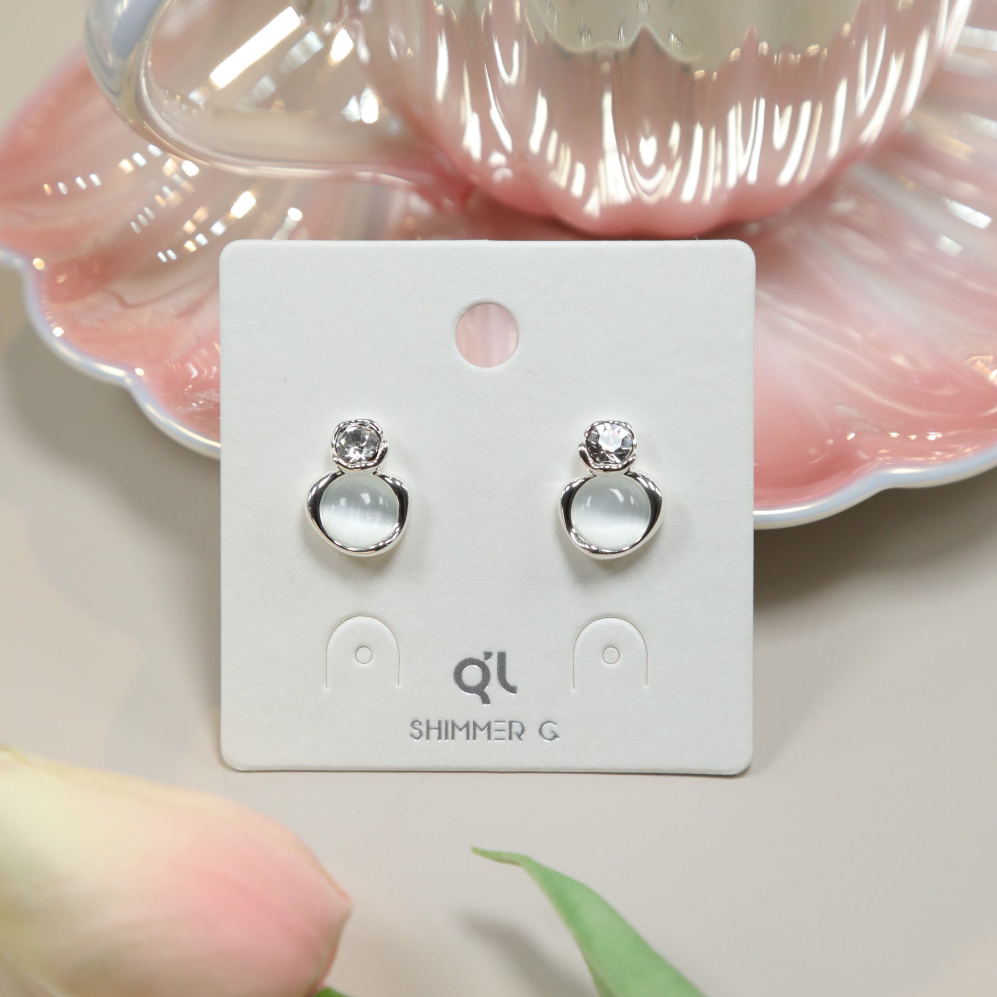 Cat Eyes Earrings1010