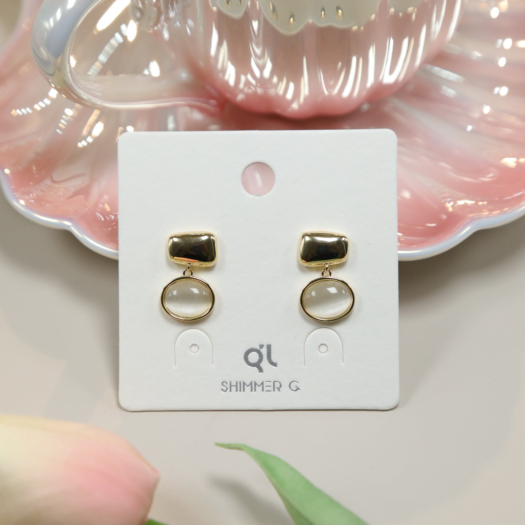 Cat Eyes Earrings1014