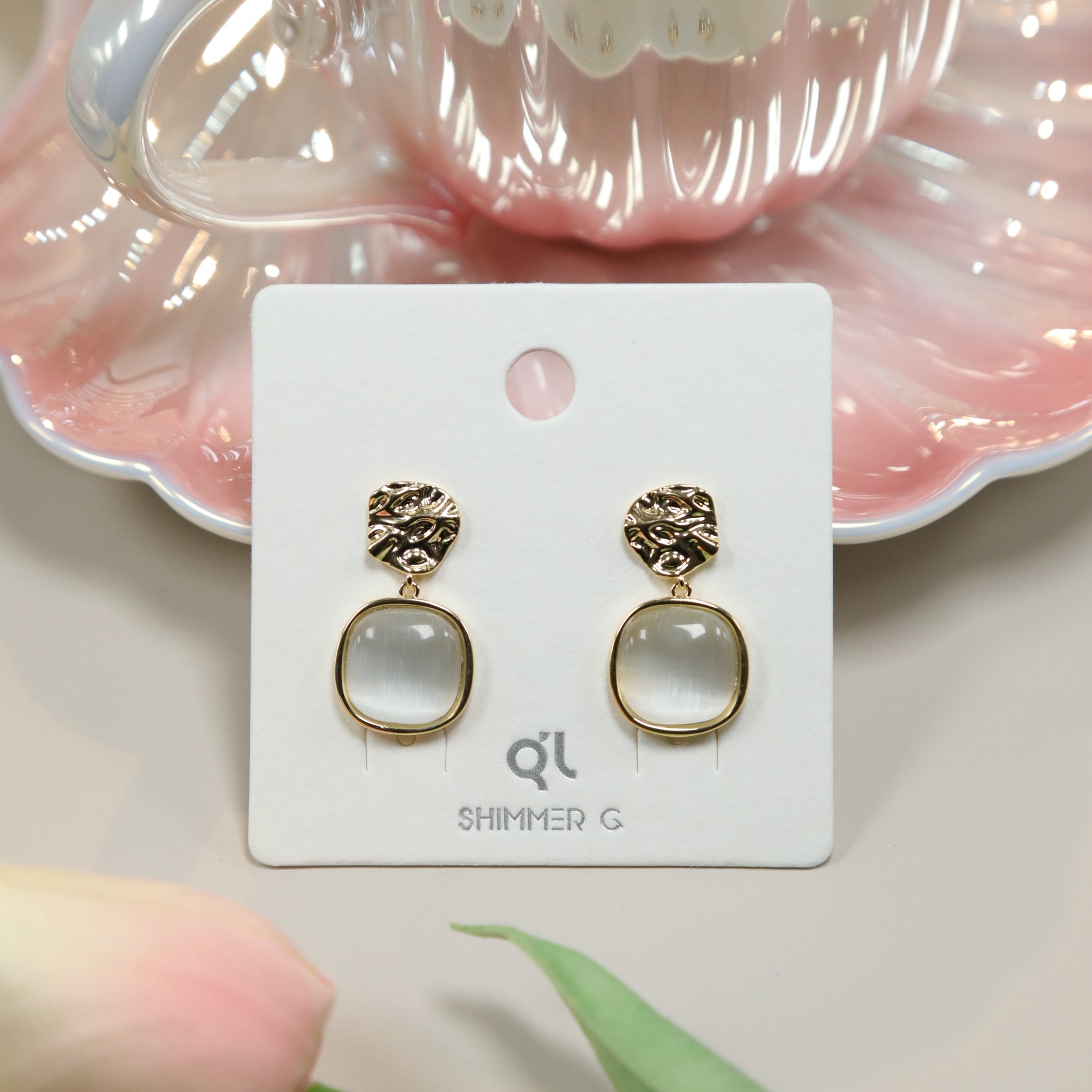 Cat Eyes Earrings1015