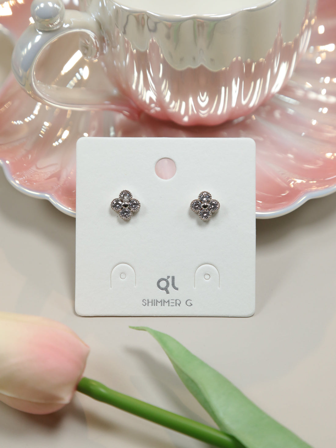 Zirconia Earrings1003