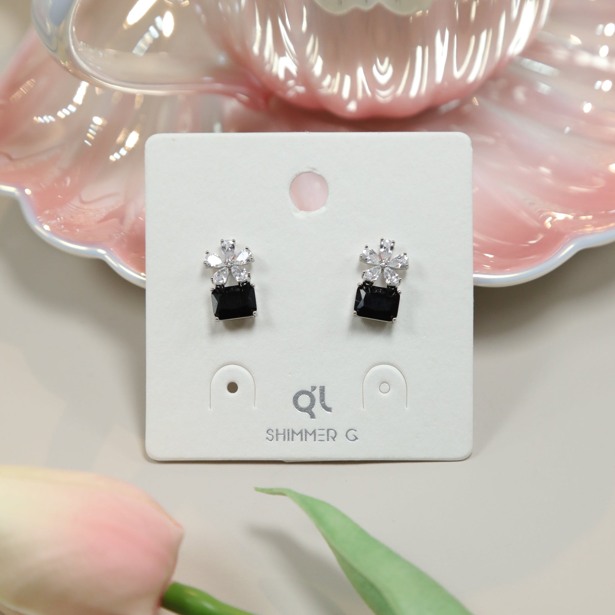 Zirconia Earrings1004