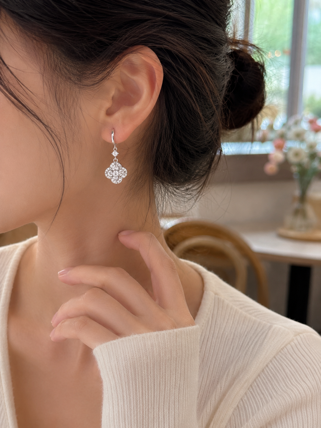 Zirconia Earrings 3213