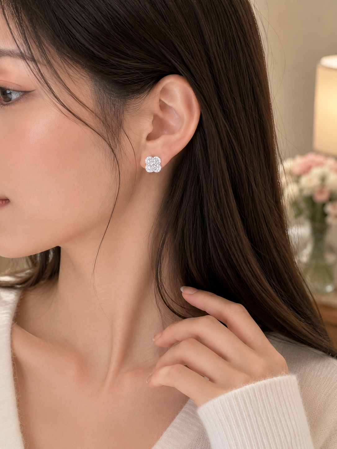 Zirconia Earrings 3212