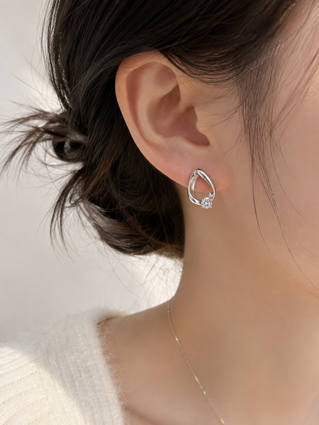 Zirconia Earrings 3223