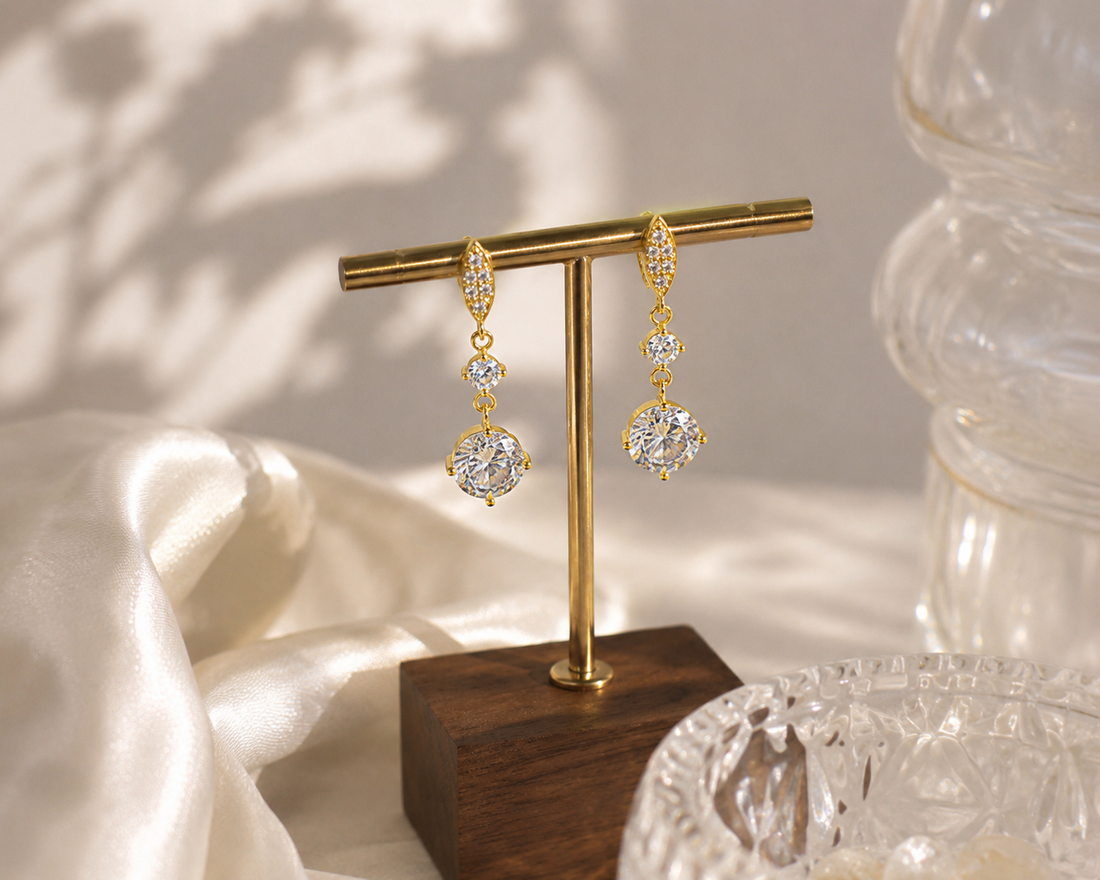 Zirconia Earrings 3218